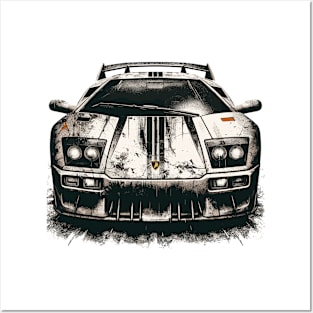 Lamborghini Diablo Posters and Art